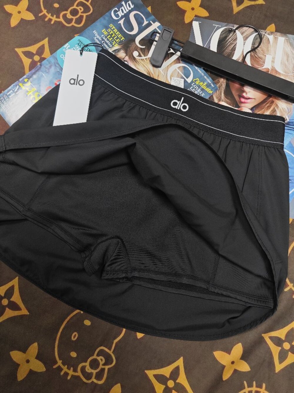 New ALO Yoga Black Match Point Tennis Skirt🌿Daily & Activewear & Minimalist🥰 - Picture 7 of 8